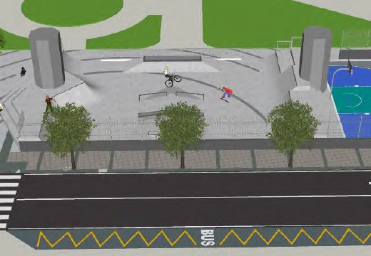 O Concello adxudica a construción do skatepark e pista multideporte na praza de José Toubes